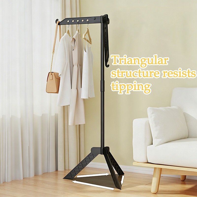 ISSI DIARY 360 Rotating Clothes Rack Folding Garment Hanger Stand Portable Drying Organizer Rack - Image 5