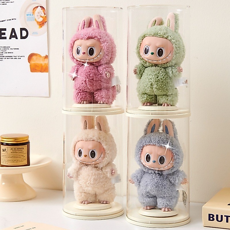 ISSI DIARY Doll Dust Cover Blind Box Figure Protective Case Plush Toy Stand Display Box - Image 7