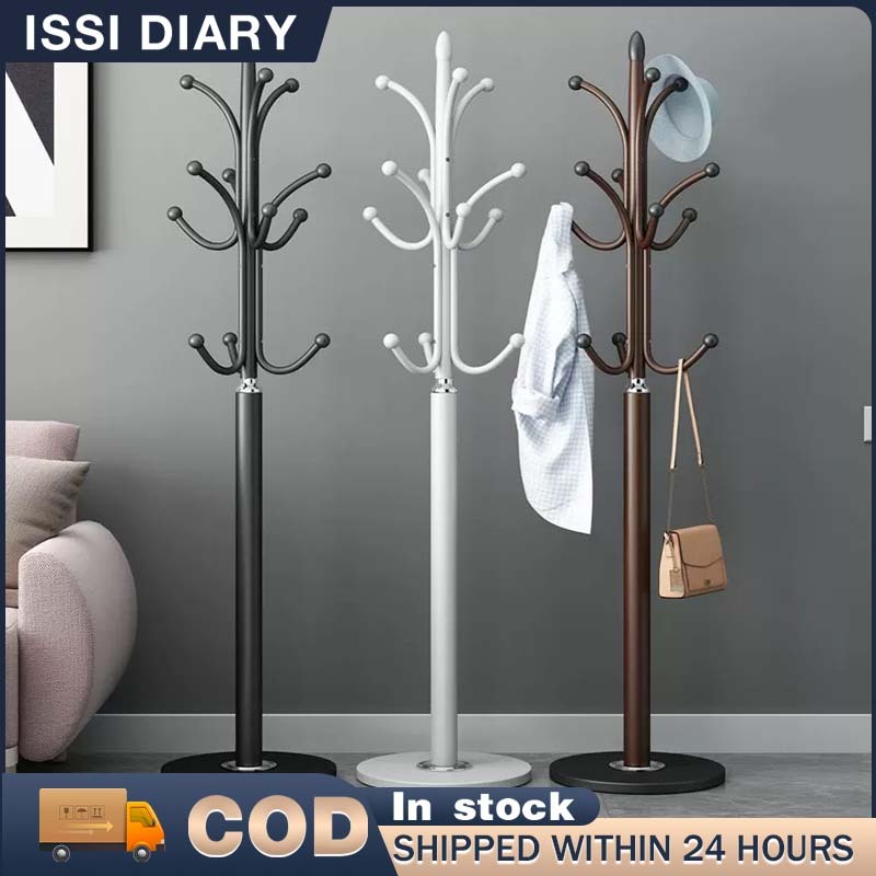 Metal Coat Rack Stand Coat Rack Freestanding Sturdy Hall Tree wit