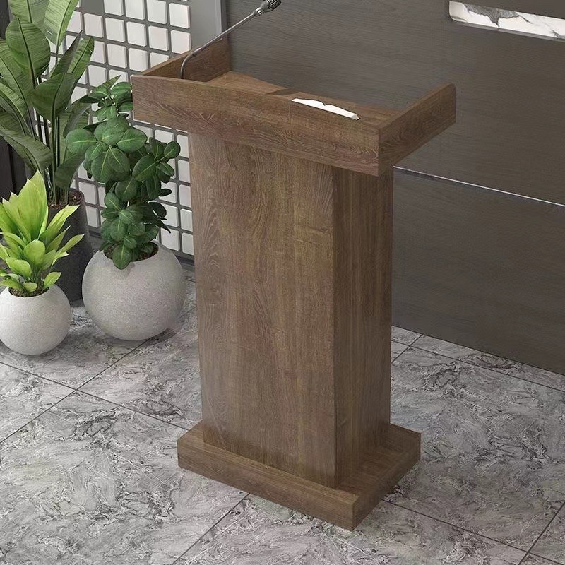ISSI DIARY Modern Simple Lecture Table Welcome Training Reception Desk Training Institution Podium - Image 7