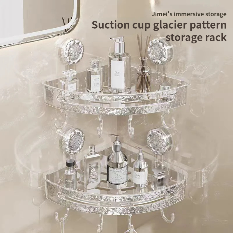 ISSI DIARY No-Drill Wall Shelf Space-Saving Storage for Bedroom & Bathroom Dual-Scene Compatibility - Image 3