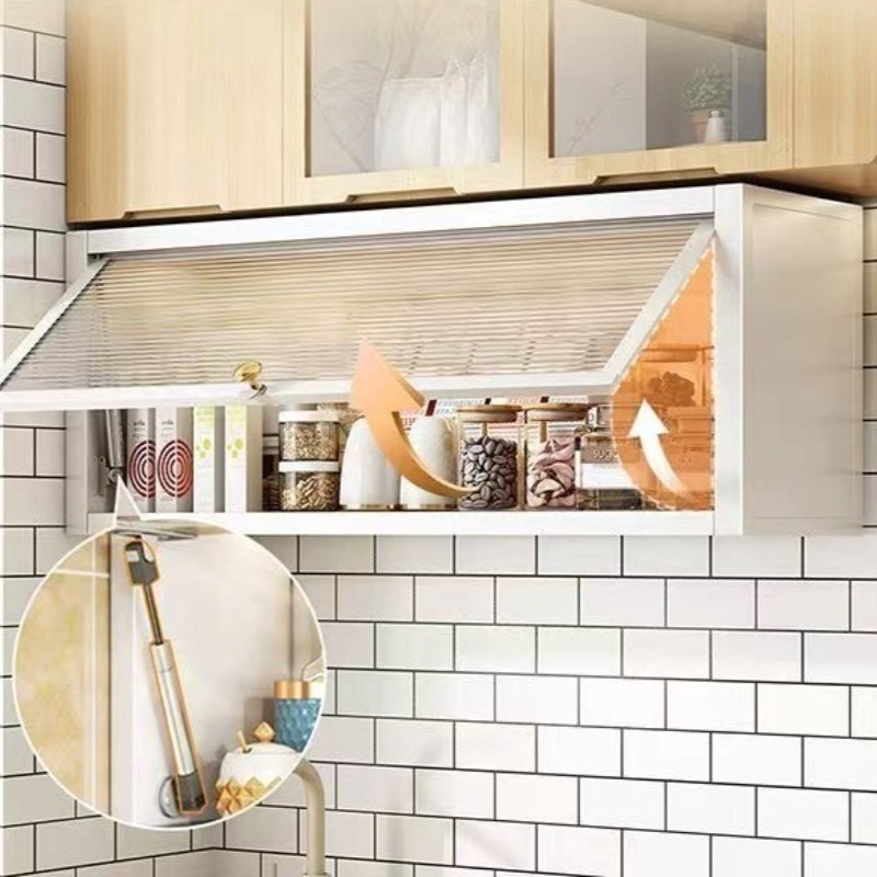 ISSI DIARY Wall Mounted Storage Box Bathroom Organizer Storage Cabinet Waterproof Kitchen Storage - Image 8